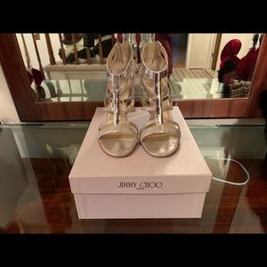 Metallic Jimmy Choo Heels